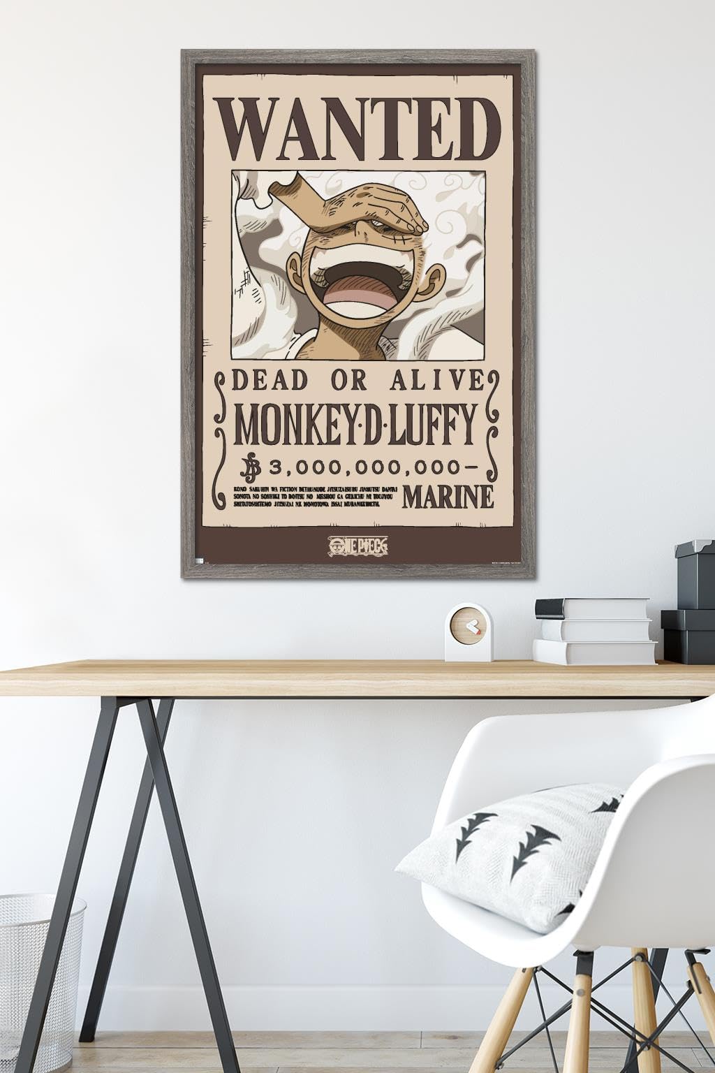 Amazon.com: Trends International One Piece - Monkey D Luffy Wanted